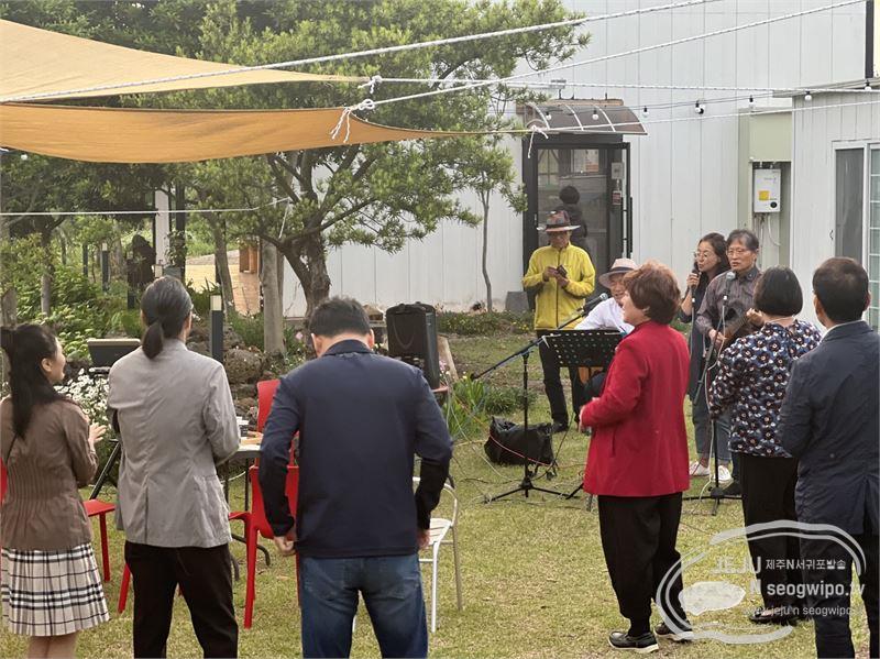 숨비소리 시낭송회, 제주 메밀이야기에서 제103회 시낭송회 성료